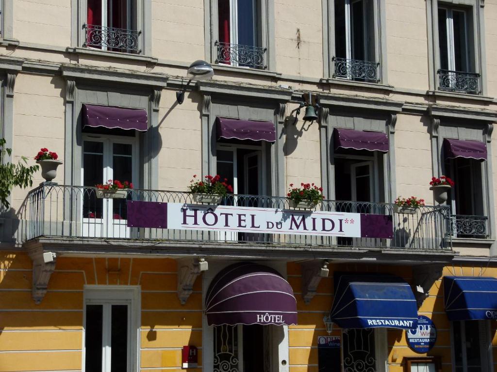 Hôtel du Midi Annonay Exterior foto