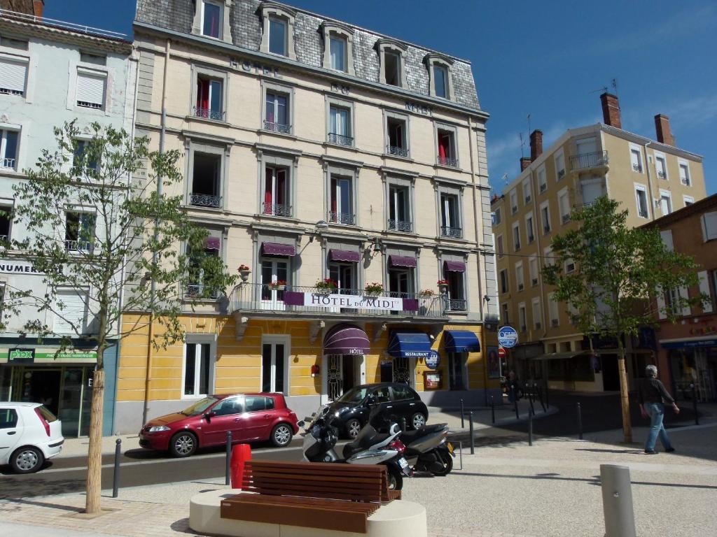 Hôtel du Midi Annonay Exterior foto